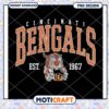 Cincinnati Bengals PNG Design 1967 2 Cincinnati Bengals PNG Design 1967
