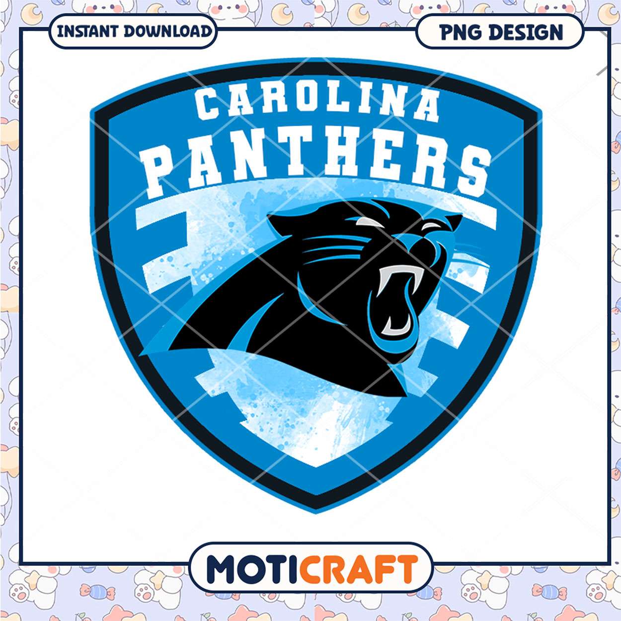 Carolina Panthers PNG Logo Design Carolina Panthers PNG Logo Design