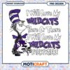 Wildcats Love Design for Fans Instant Download PNG