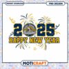 West Virginia Mountaineers New Year PNG Design 2025