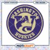 Washington Huskies PNG Logo Instant Download Design