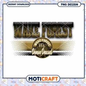 Wake Forest Demon Deacons PNG Design for Download