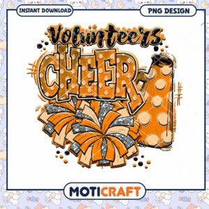 Volunteers Cheer Colorful PNG Design for Downloads