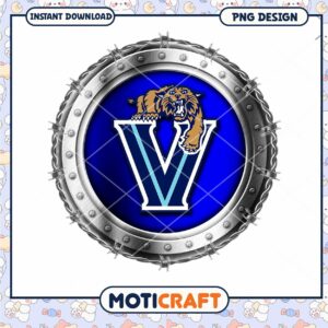 Villanova Wildcats Logo PNG Design for Instant Download