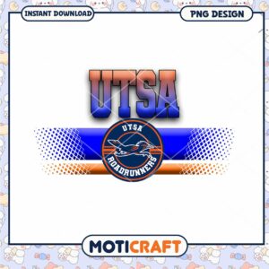 UTSA Roadrunners PNG Design Instant Download Artwork