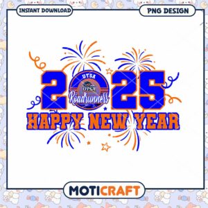 UTSA Roadrunners New Year 2025 PNG Instant Download