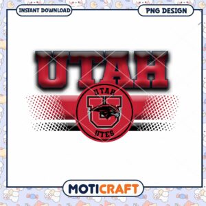 Utah Utes PNG Design Instant Download for Fans