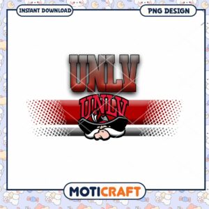 UNLV PNG Design Instant Download Graphic for Fans