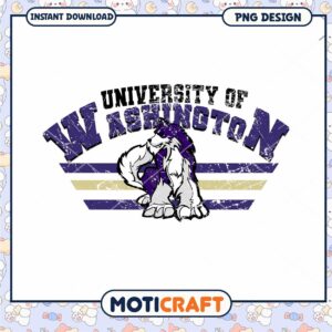 University of Washington PNG Design for Instant Download