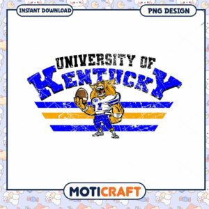 University of Kentucky Football PNG Design for Fans