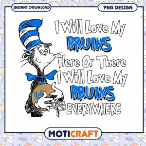 UCLA Bruins Love Design Cute Cat Themed PNG Download