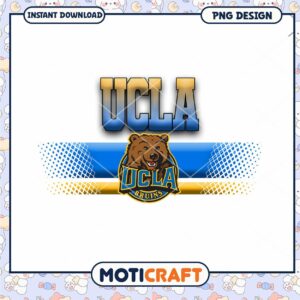 UCLA Bruins Instant Download PNG Graphic Design File
