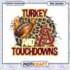 Turkey Touchdowns PNG Design for Football Lovers 2 Turkey Touchdowns PNG Design for Football Lovers