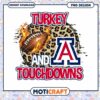 Turkey Touchdowns Football PNG Design for Thanksgiving Fun 2 Turkey Touchdowns Football PNG Design for Thanksgiving Fun