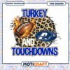 Turkey and Touchdowns PNG Design Instant Download Art 1 Turkey and Touchdowns PNG Design Instant Download Art