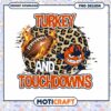 Turkey and Touchdowns PNG Design for Thanksgiving Fun 2 Turkey and Touchdowns PNG Design for Thanksgiving Fun