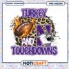 Turkey and Touchdowns PNG Design for Sports Fans 1 Turkey and Touchdowns PNG Design for Sports Fans
