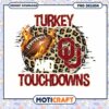 Turkey and Touchdowns OU Football PNG Design Download