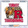 Turkey and Touchdowns Football PNG Instant Download Design 2 Turkey and Touchdowns Football PNG Instant Download Design