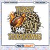 Turkey and Touchdowns Football PNG Design Instant Download 1 Turkey and Touchdowns Football PNG Design Instant Download