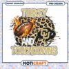 Turkey and Touchdowns Football PNG Design for Fans 1 Turkey and Touchdowns Football PNG Design for Fans