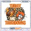 Turkey and Touchdowns Football Fun PNG Download Design 1 Turkey and Touchdowns Football Fun PNG Download Design