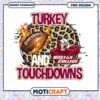Turkey and Touchdowns Boston College PNG Download Design