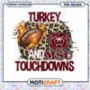 Turkey and MSU Touchdowns PNG Design for Gamers