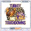 Turkey and LSU Touchdowns PNG Design for Download 1 Turkey and LSU Touchdowns PNG Design for Download