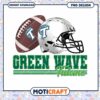 Tulane Green Wave Football PNG Instant Download Design 1 Tulane Green Wave Football PNG Instant Download Design