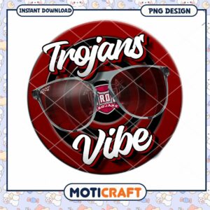 Trojans Vibe PNG Design for Instant Download Use