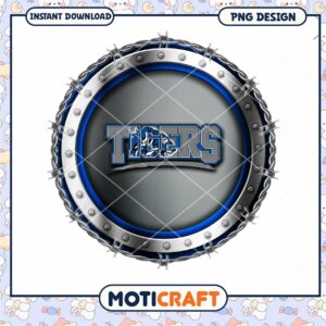 Tigers Logo Design PNG Instant Download for Crafts