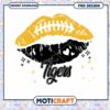 Tigers Football Lips PNG Design for Instant Download 2 Tigers Football Lips PNG Design for Instant Download