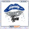 Tigers Football Kiss Lip PNG Design for Instant Download 1 Tigers Football Kiss Lip PNG Design for Instant Download