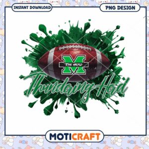 Thundering Herd Football PNG