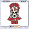 This Girl Loves Her Utes Skull PNG Design Instant Download
