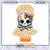This Girl Loves Her Vols Skull PNG Design Download