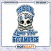 This Girl Loves Her Sycamores PNG Instant Download Design