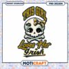 This Girl Loves Her Irish Skull PNG Design Download