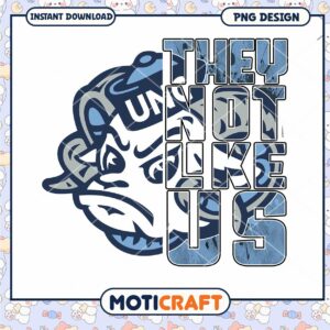 They Not Like Us Unique PNG Design Instant Download