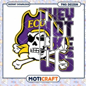 They Do Not Like Us Pirate PNG Design Instant Download