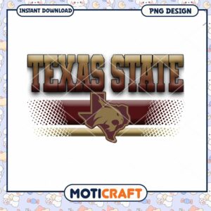 Texas State PNG Design Instant Download for Fans