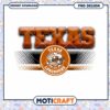 Texas Longhorns PNG Design for Instant Download 45x50