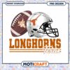 Texas Longhorns Football PNG Design Instant Download