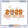 Texas Longhorns 2025 Happy New Year PNG Design Download