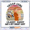 Texas Girl Classy Sassy PNG Graphic Instant Download Design