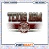Texas A&M Aggies PNG Design for Instant Download