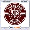Texas A&M Aggies Logo PNG Instant Download Design
