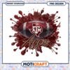 Texas A&M Aggies Football Splash Art PNG Download