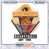 Tennessee Volunteers Basketball PNG Design Instant Download